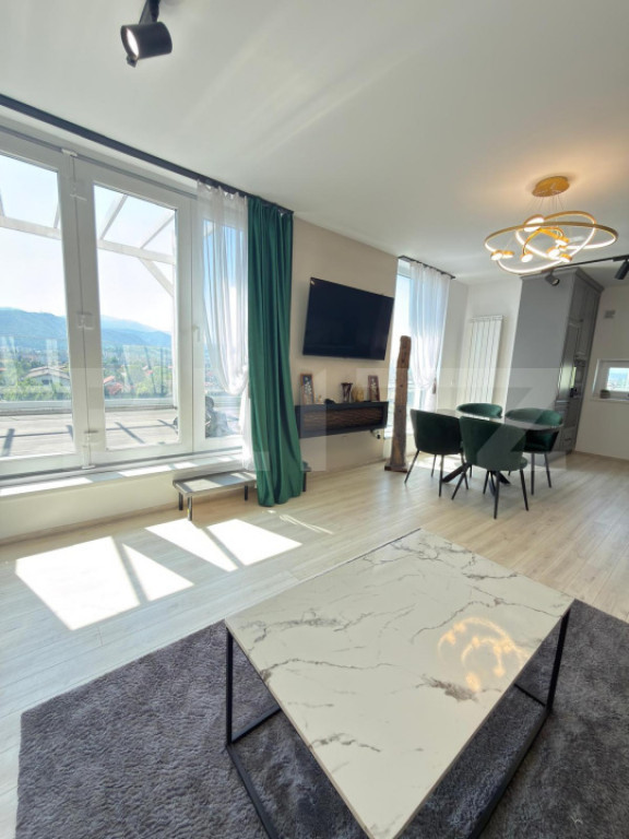Penthouse de inchiriat, 70 mp, zona Tractoru