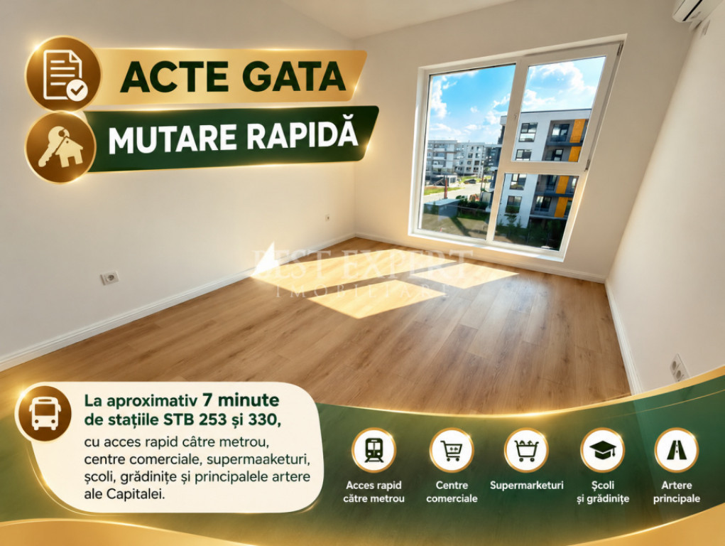 2 Camere | Direct Dezvoltator | Ideal pentru Investiție | M