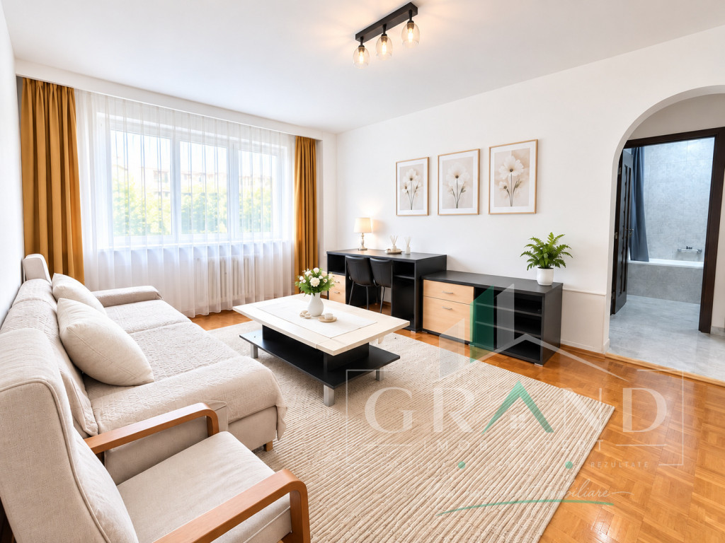 Apartament cu 2 camere | 47 mp | Semicentral | București–