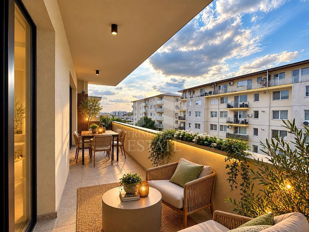 2 camere Finalizat Terasa 9 mp Sos Cernica Smile Residence