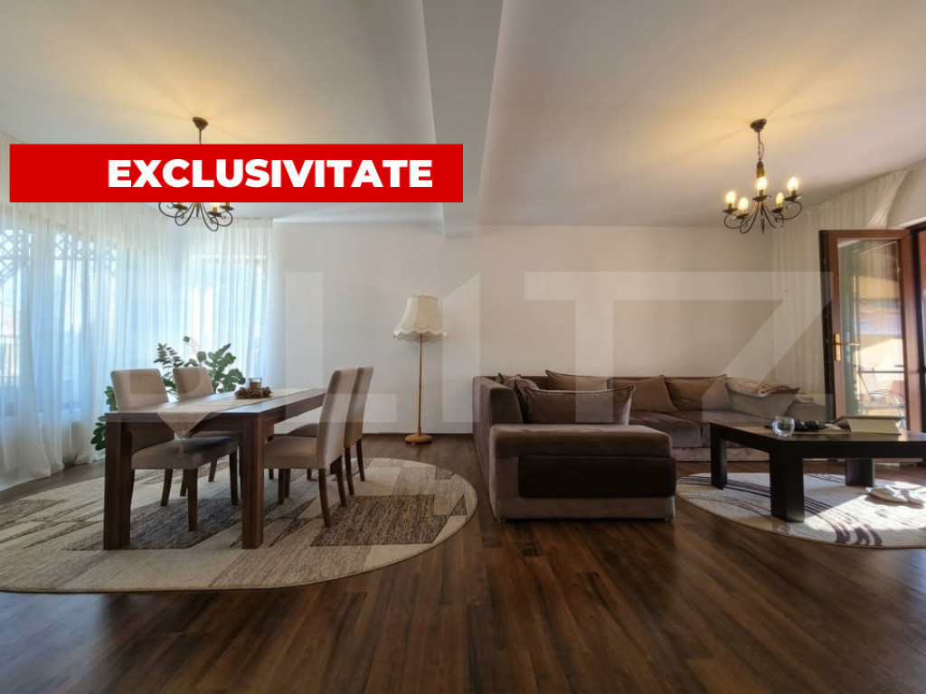 Casă pentru familie | 4 camere | 721 mp teren | complet mob