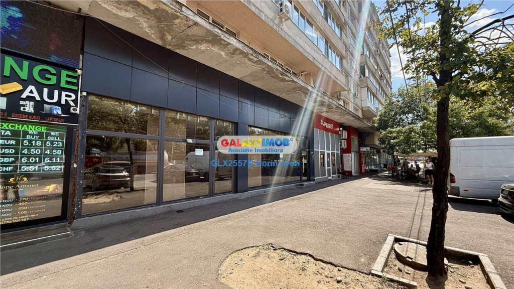 Spatiu comercial 320 mp, vitrina 30 ml - Gara de Nord