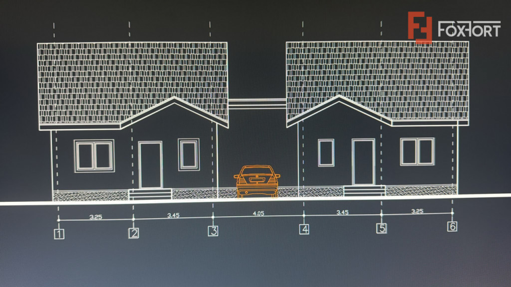 Duplex cu 3 camere, despartit prin baie si pod mansardabil -