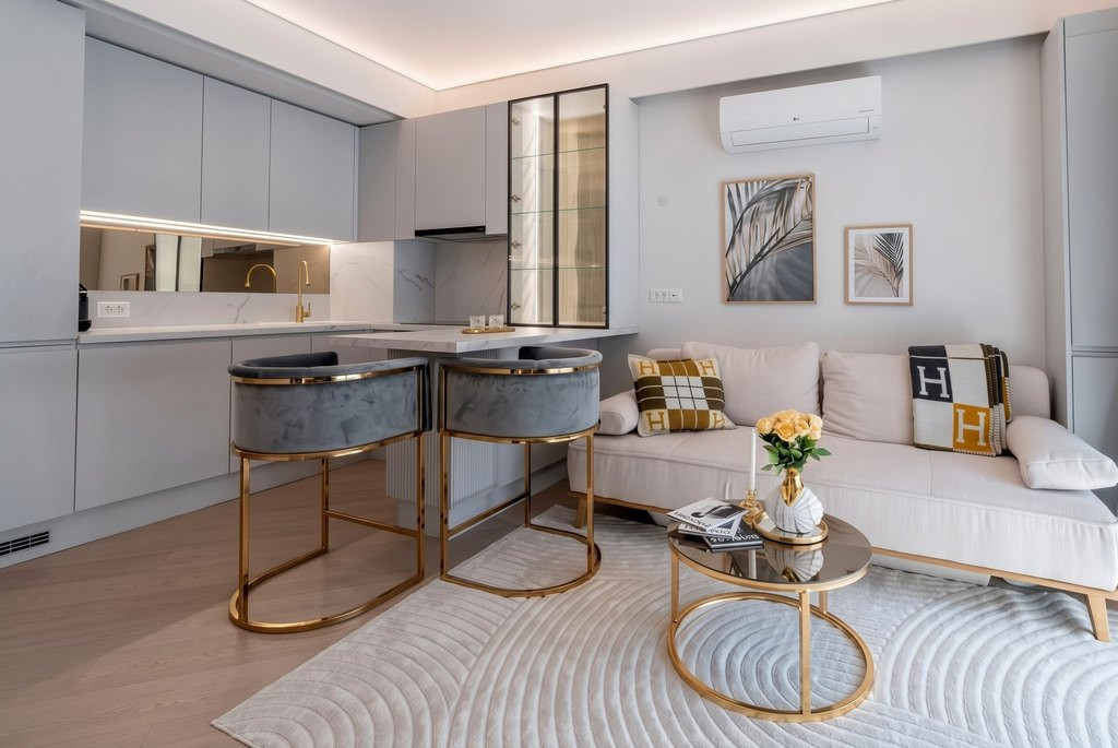 Apartament luxos mobilat cu 2 camere, Pipera