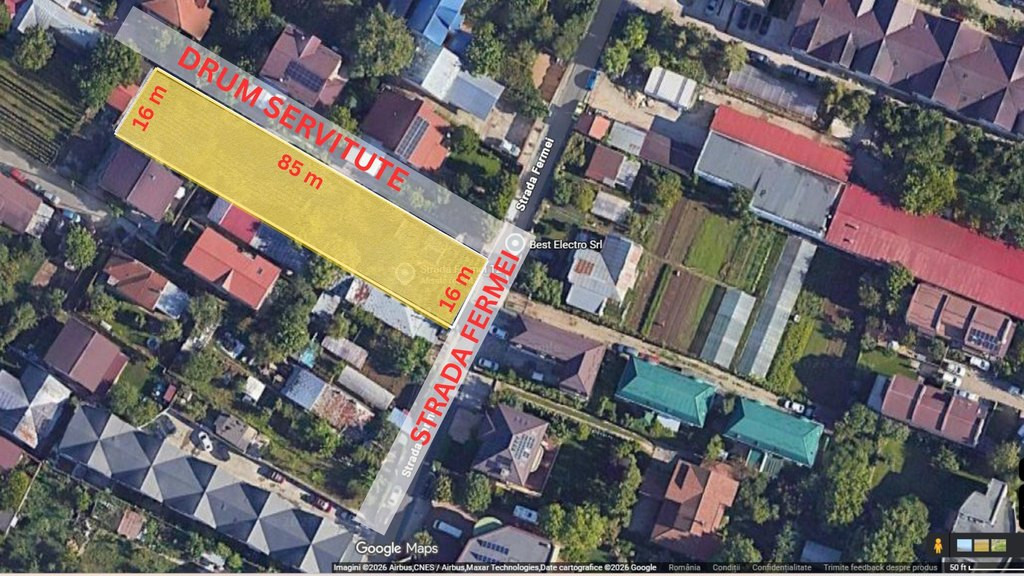 Ofertă Rară: Teren 1.335 mp în Zonă de Case – Vila Premium s