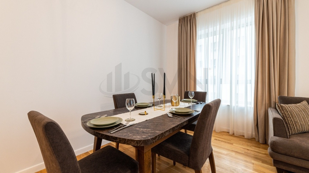 Apartament 2 camere cu curte de 50 mp parter Luxuria Residence parcare inclusa
