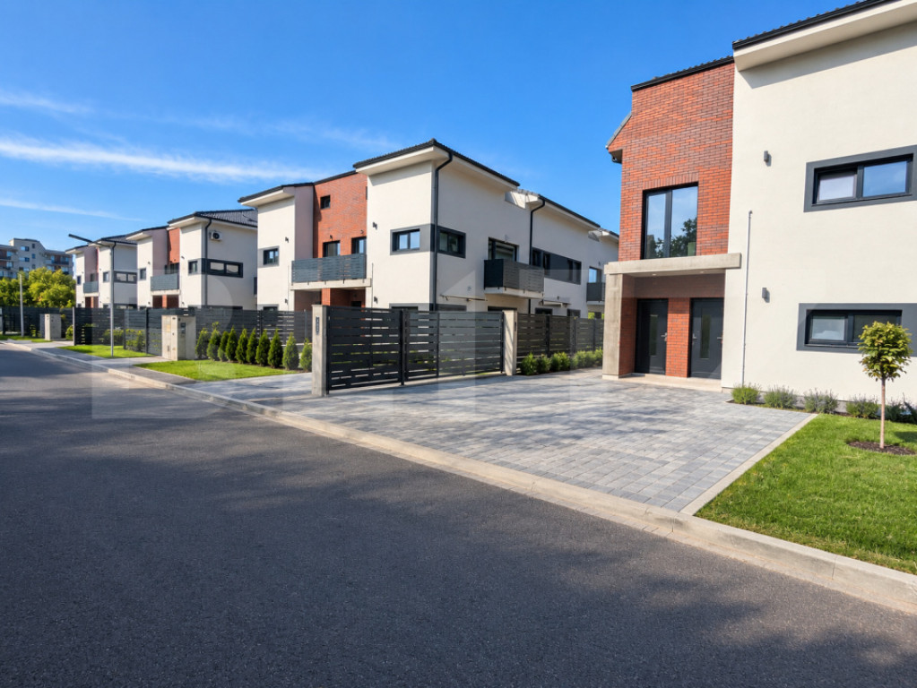 Apartament 4 camere pe 2 niveluri, 100 mp cu grădină, comp