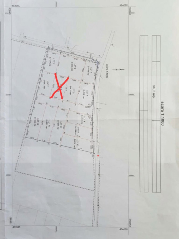 Teren intravilan, 617 mp, zona Evergreen