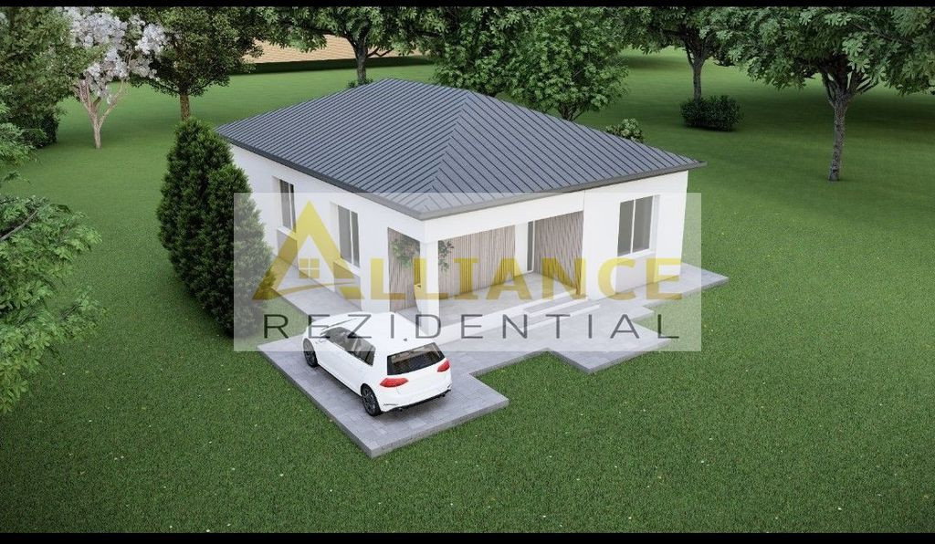 Casa individuala-300m de autobuz-pod-beci-placa de beton