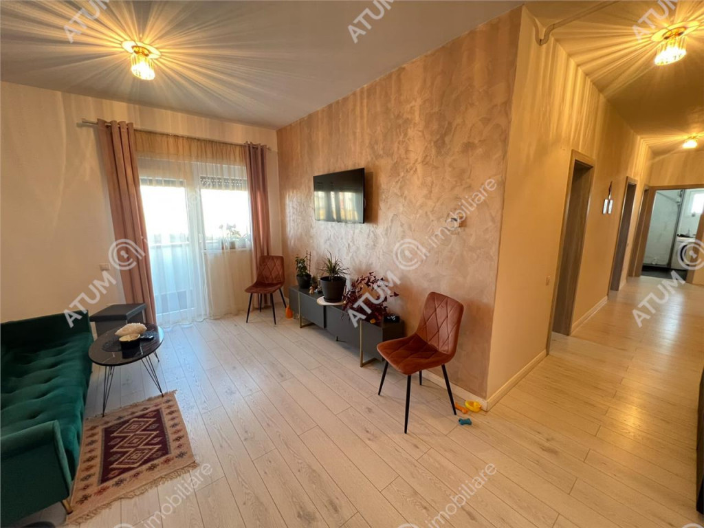 Apartament 3 camere balcon parcare zona Calea Cisnadiei din