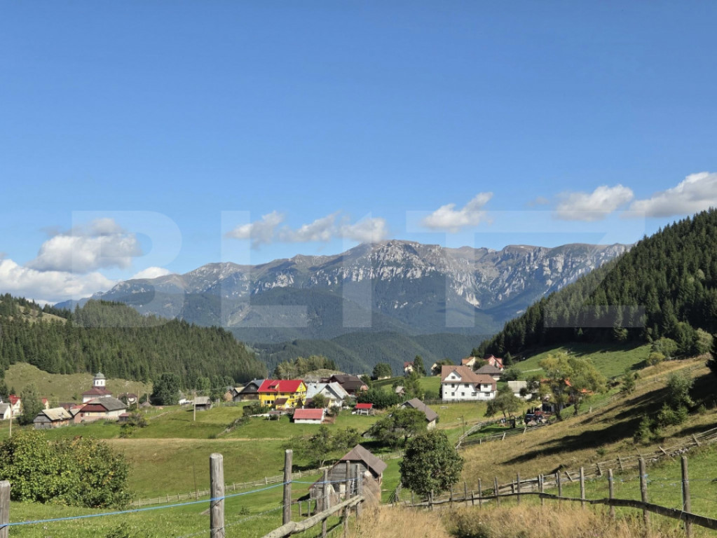 Teren Intravilan- Fundata Brasov- 1937m -pregatit ptr constr
