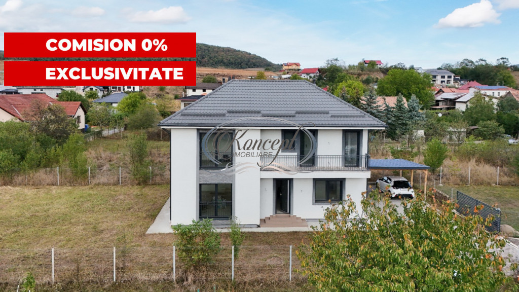 Casa individuala 4 camere, teren 650 mp, Gilau