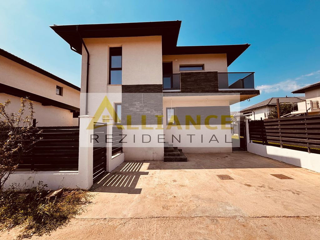 CASĂ MODERNĂ, COMPLET MOBILATĂ – 4 CAMERE | 135 MP UTILI | 365 MP TERE