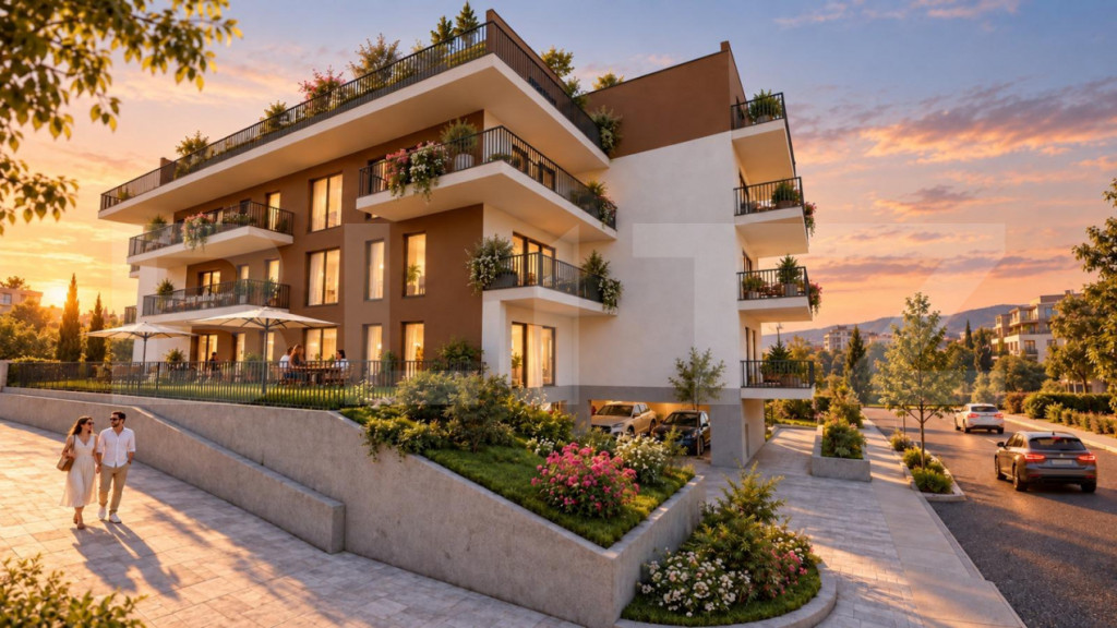 Apartament 3 camere | Ansamblu nou 2026 | 2 băi | Balcon |