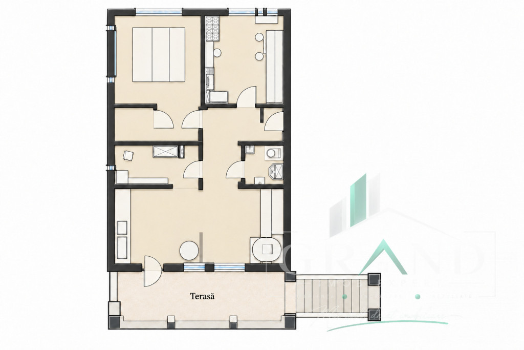 SPATIU COMERCIAL 65 MP | ZORILOR | LOUIS PASTEUR | INTRARE D