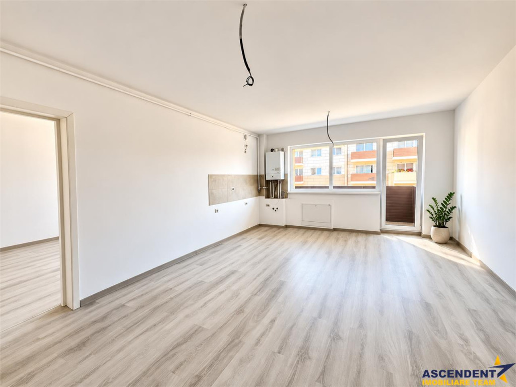 Apartament cu aer contemporan, terasa panoramica, parcare, S