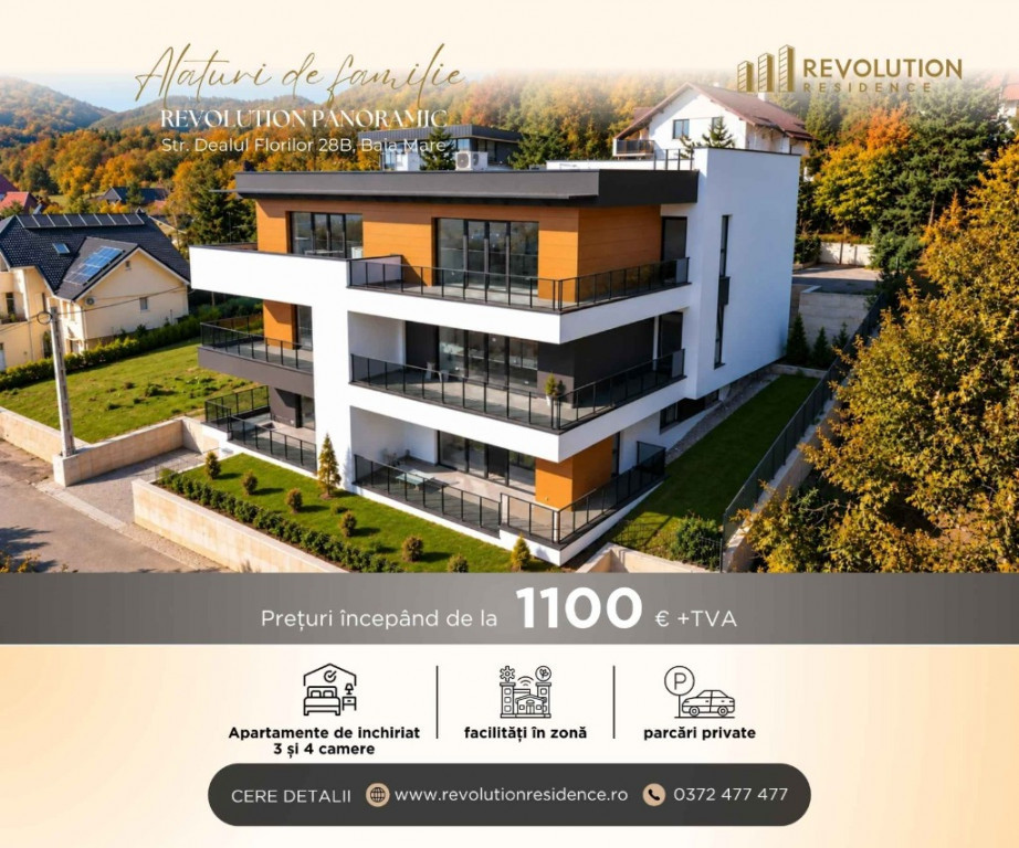 NEW! COMISION 0% - APARTAMENT 3 CAMERE DE INCHIRIAT - STR. DEALUL FLOR