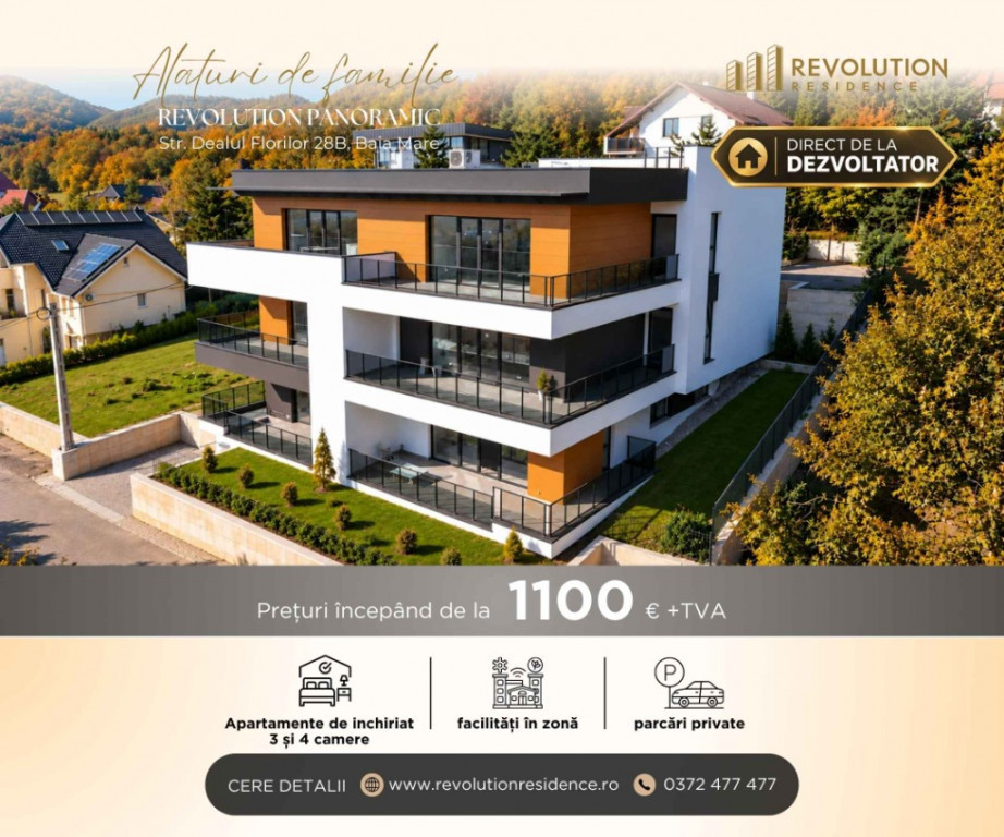 NEW! COMISION 0% - APARTAMENT 3 CAMERE DE INCHIRIAT - STR. DEALUL FLOR