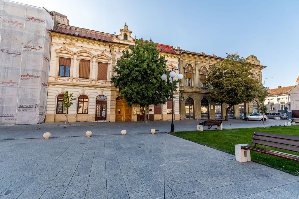 Apartament pe două nivele în Piața Catedralei, Arad.