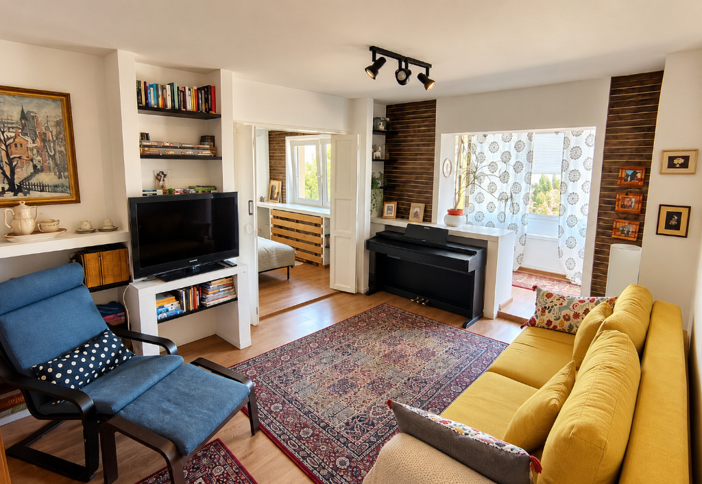 Apartament 4 camere, 2 bai, mobilat, utilat, parcare, Centrul Civic!