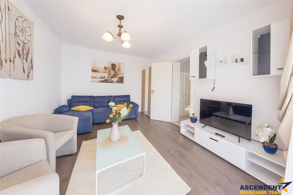 Kasper Coresi Apartament 2 camere, mobilat complet, cu parca