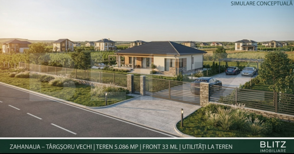 Teren de vanzare, 5.086 mp, zona Târgșoru Vechi