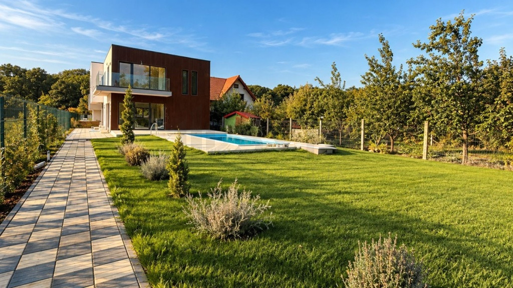 CasДѓ nouДѓ lГўngДѓ PДѓdurea Snagov l teren 875 mp l Piscina