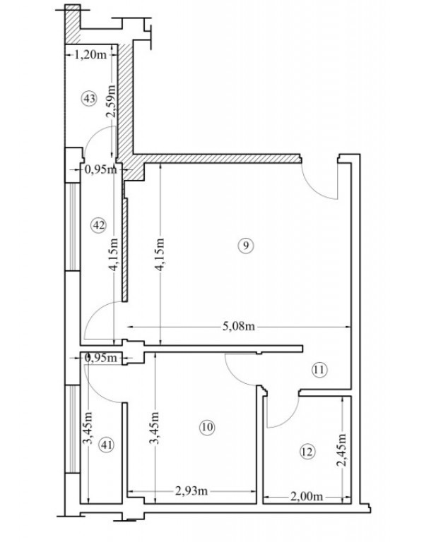 Apartament 2 camere, 47 mp utili Preajba - 0% comision la cu