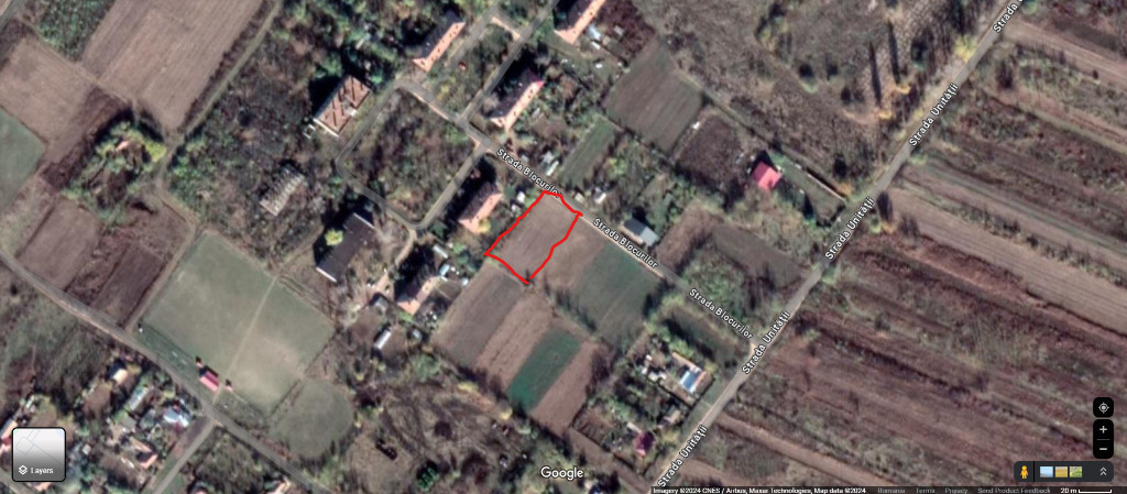 Teren intravilan la 50km de Bucuresti, Alexeni, Ialomita, 1250mp
