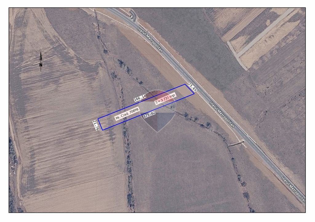 De vânzare teren intravilan 3.731 mp, în Cihei - Sânmartin