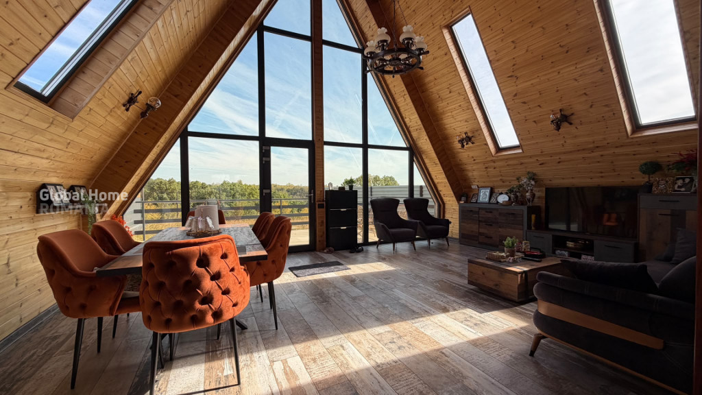 For Sale | Casa A-Frame | View padure | 10 km de Pitesti