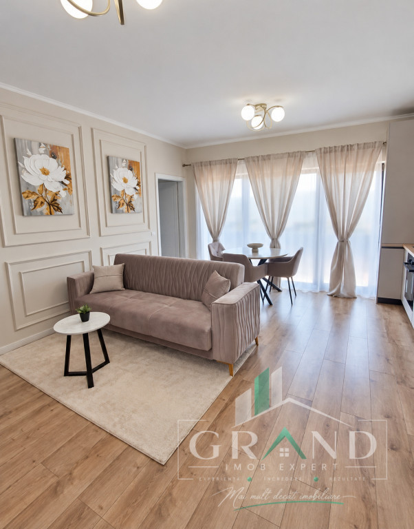 APARTAMENT MODERN,COMPLET MOBILAT | 2 CAMERE | BALCON 8 MP |