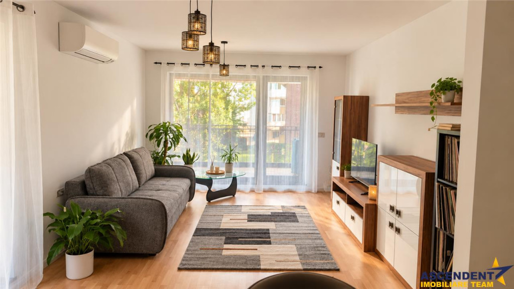 Apartament 2 camere, decomandat, confort sporit, terasa, par