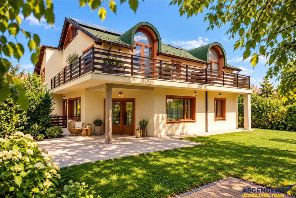 Vila exclusivista Sacele, 4 minute de Brasov, 385 mp utili,