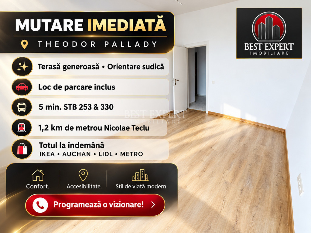Apartament Decomandat Finalizat | Terasă Mare | Parcare Inc