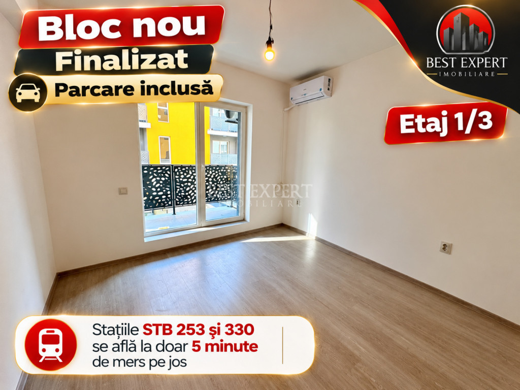 Apartament 2 Camere | Bloc Nou 2025 | Complet Utilat | Parca