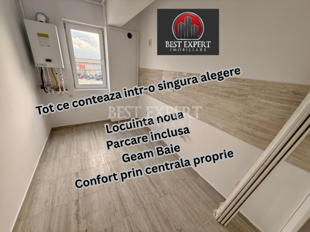 Apartament 2 Camere | Încălzire în Pardoseală | Baie cu
