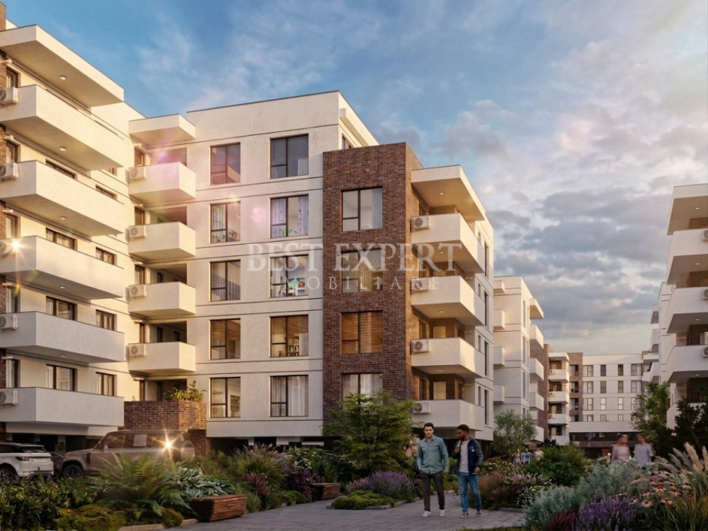 2 Camere Decomandat | 57,90 mp | Bucătărie Separată | Com