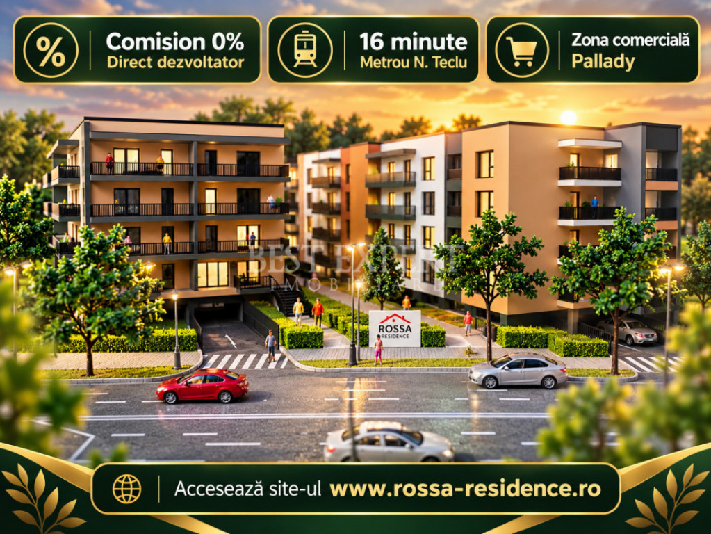 ???? 2 Camere cu Gradina– Locuința în care te vei simți