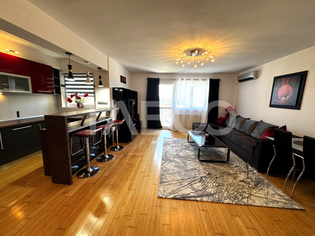 Apartament premium de 2 camere 60 mpu balcon loc parcare Rah