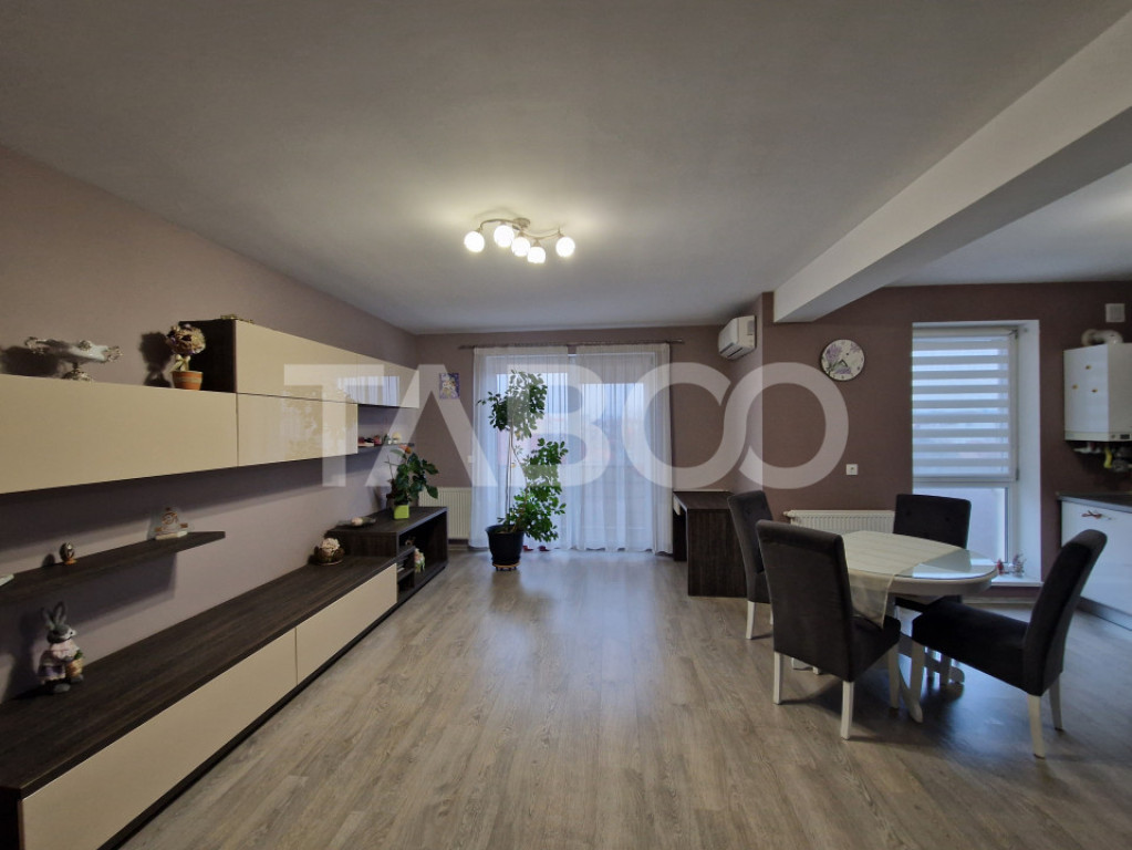 Apartament decomandat 3 camere mobilat si utilat Turnisor Si