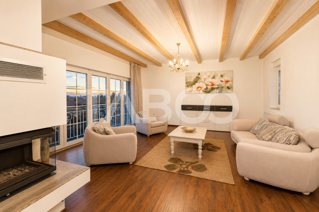 Penthouse 4 camere de inchiriat in Sibiu zona Calea Dumbravi