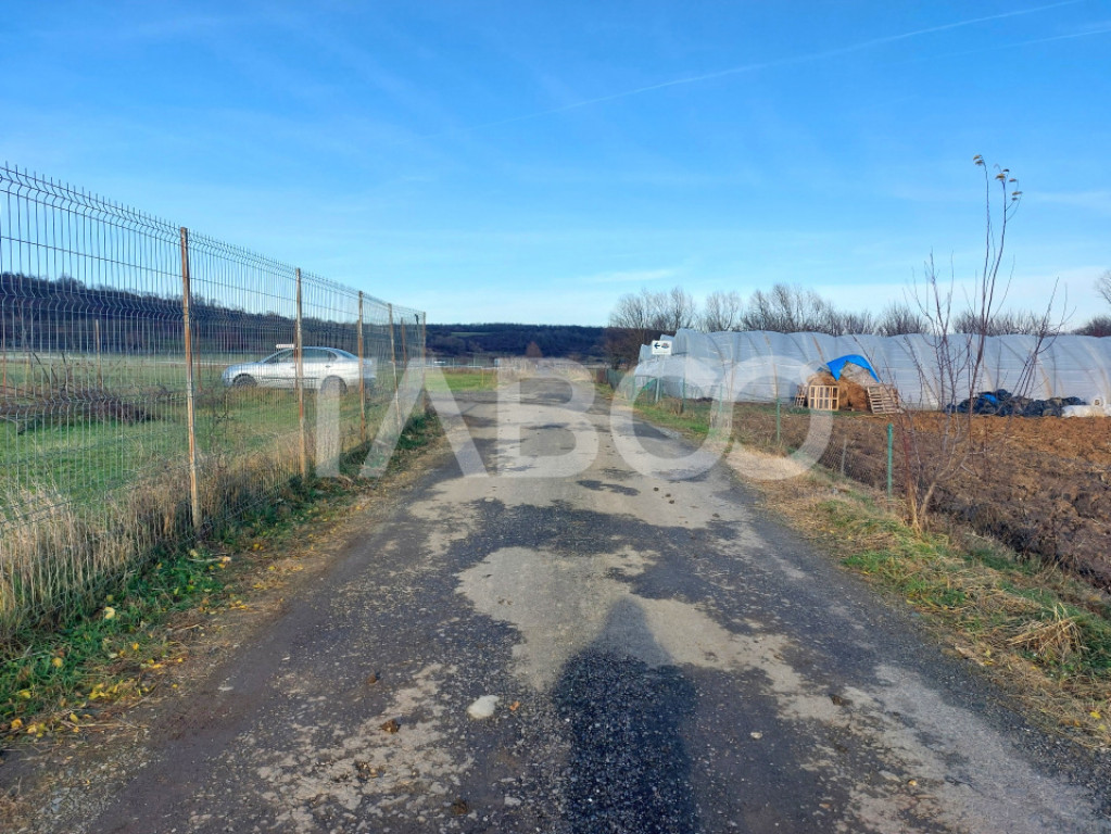 Teren intravilan 1687 mp pentru cabana zona de gradini Cisna