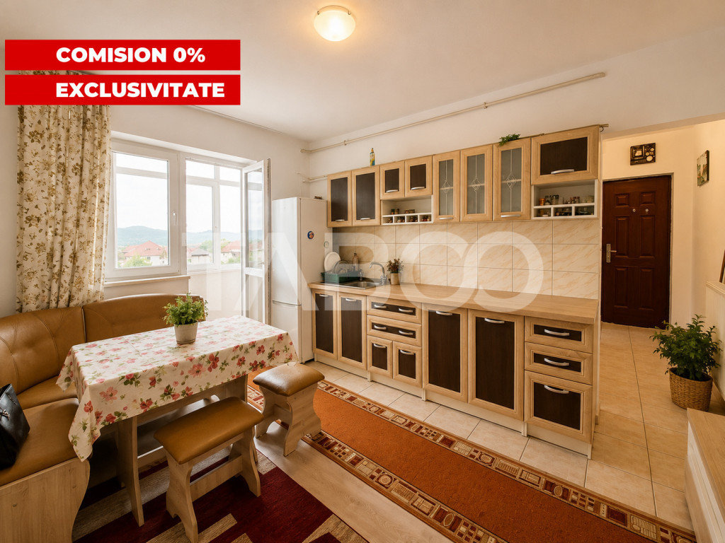 Apartament de vanzare 2 camere balcon etaj 2 in Avrig zona S