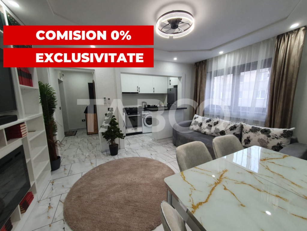 Apartament 2 camere renovat 2026 mobilat utilat zona 13 Dece
