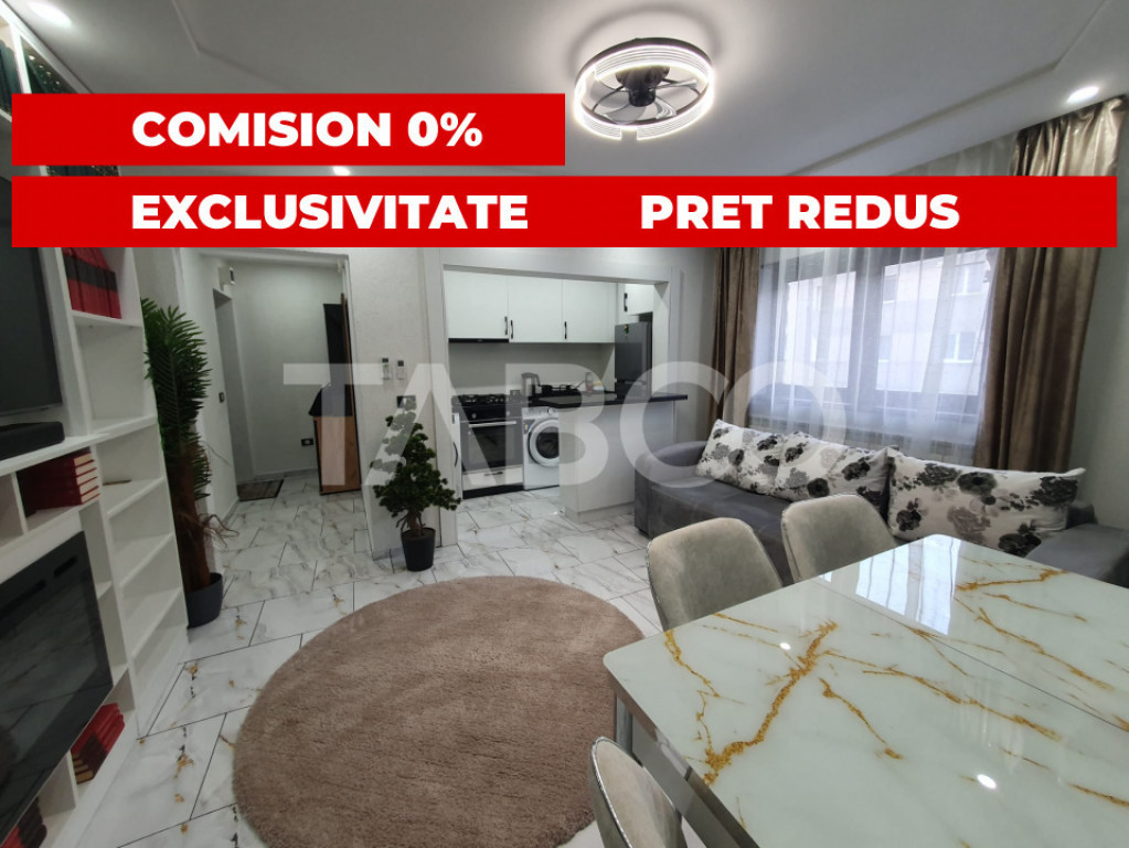 Apartament 2 camere renovat 2026 mobilat utilat zona 13 Dece
