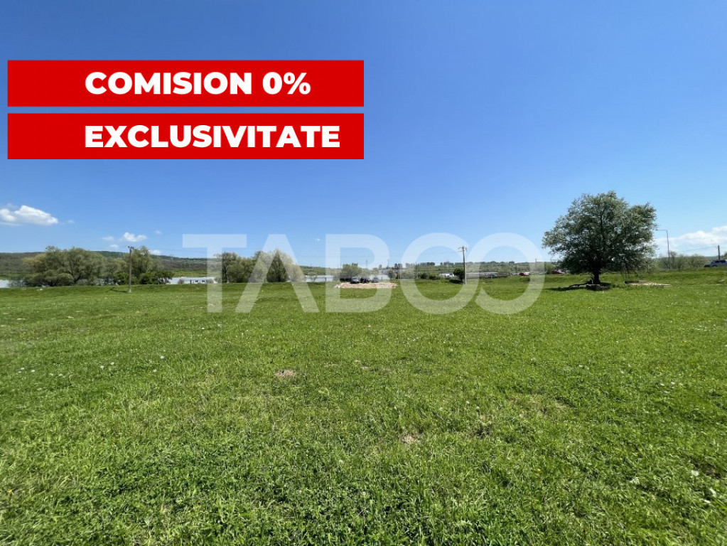 Teren 3000 mp intravilan de vanzare in Sibiu zona Broscarie