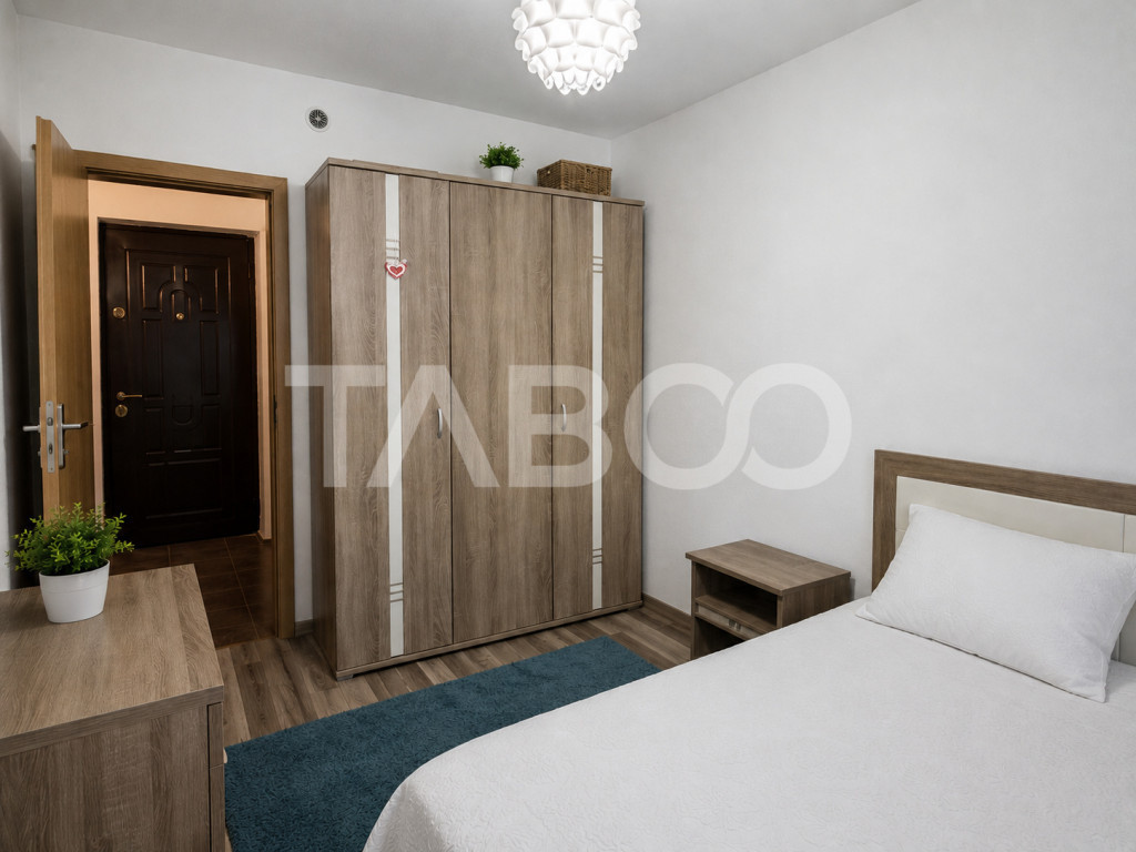 Apartament de vanzare 50 mpu 2 camere in Sibiu zona Strand