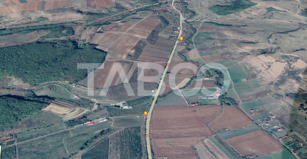 Teren extravilan de 4991 mp la strada principala in Sura Mar