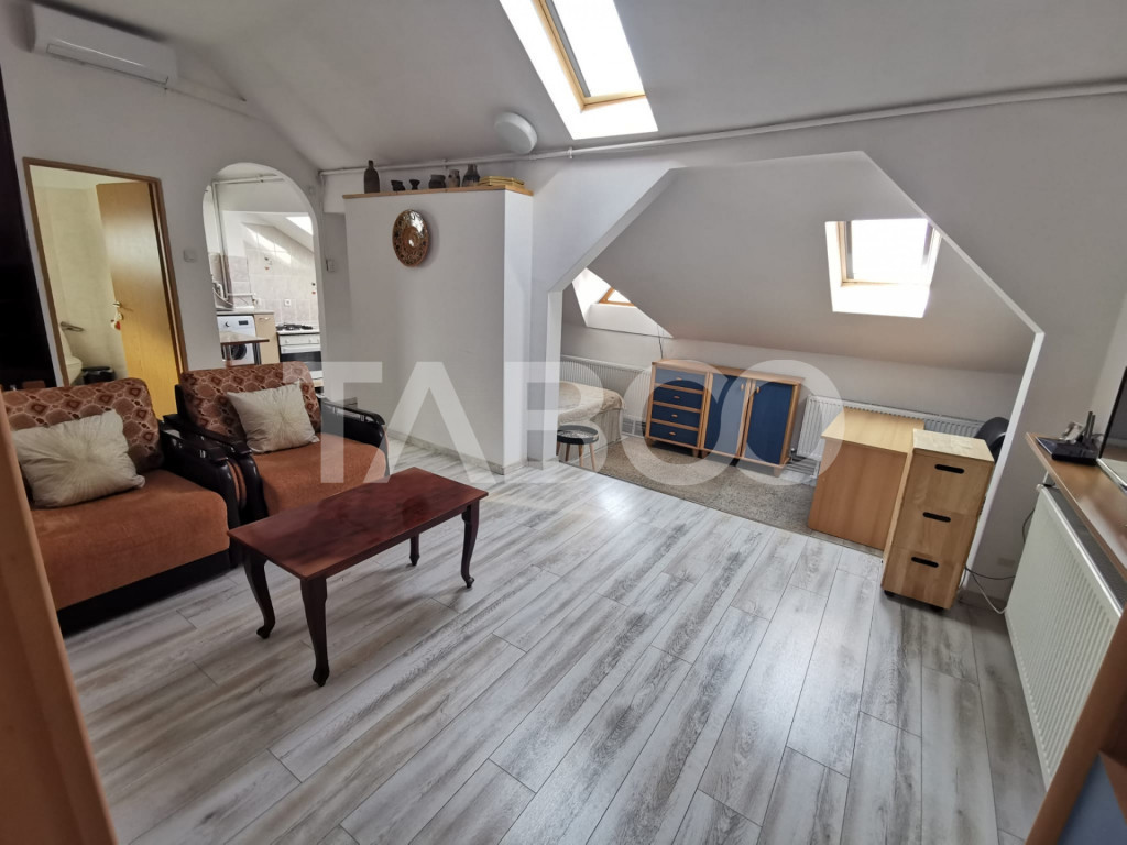 Garsoniera decomandata 48 mp utili in Sibiu zona Orasul de J